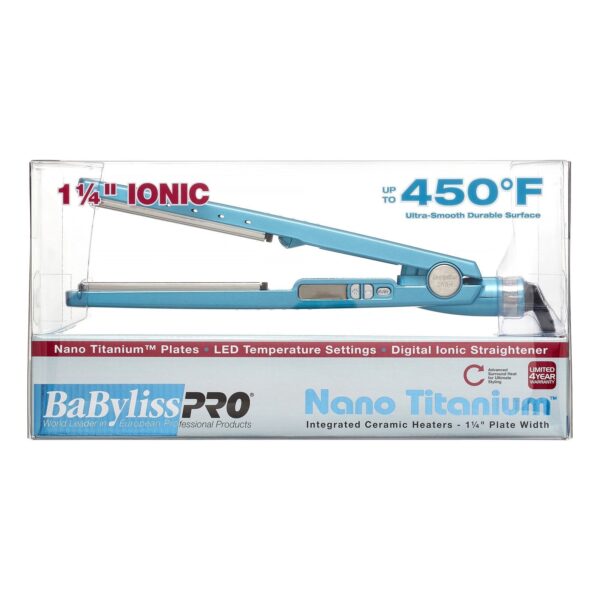 d5a8f8536e4f4995b413e20ec15d2fb3 Babyliss Pro Nano Titanium Titanium-Plated Hair Straightening Flat Iron, 1.25