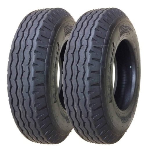 d618e76c0cad4104967bbae76f7fdcd0 Zeemax Heavy Duty Highway Trailer Tires 8-14.5 14PR Load Range G Set 2