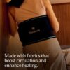 RecoveryTherm Back – Hot Vibration Back and Core Wrap for Athletes – Advanced Hot Vibration for Pain Relief Wrap with Cryothermal Technology – One Size Fits All