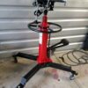 Hydraulic Car Transmission Jack Vertical Lift,1660 Pounds,360掳Rotating Wheel Lift,Red