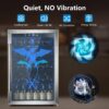 Mini Fridge 130 Can Beverage Refrigerator Cooler, 3.2 Cu.Ft Drink Fridge for Soda Wine Beer, Adjustable Temperature Control for Home Office, Black