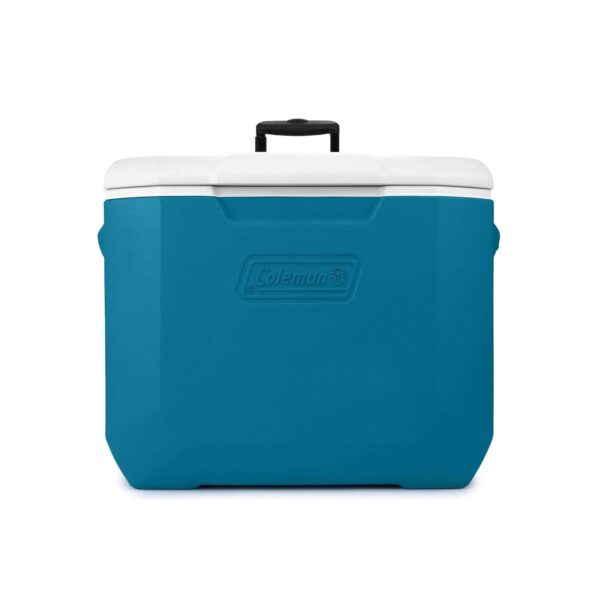 Chiller Series 60qt Wheeled Insulated Portable Cooler, Ice Retention Hard Cooler with Heavy Duty Wheels and Handle