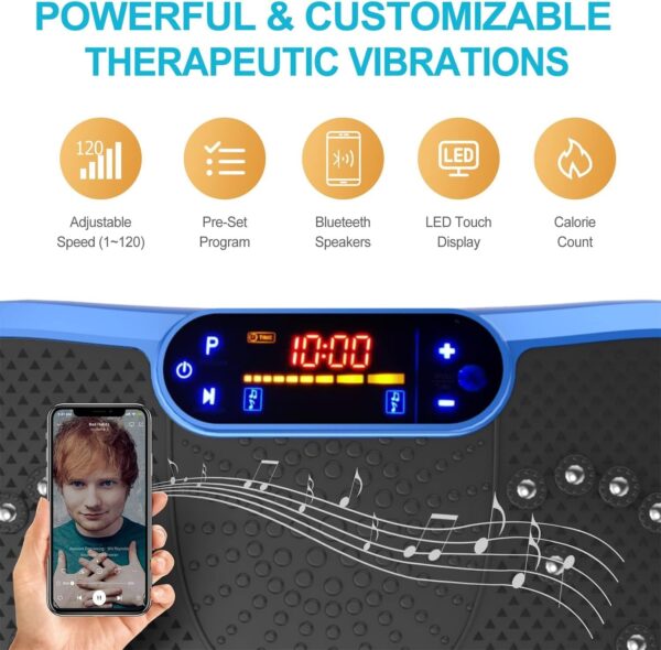d7f5deee50b945549378124df39d75dd Vibration Plate Fitness Platform Exercise Machine Vibrating Lymphatic Drainage Shaking Full Body Shaker Workout Vibrate Stand Shake Board Sport Gym for Weight Loss Fat Burner for Women Men
