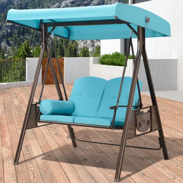 Porch Swing with Canopy