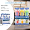Commercial Slushy Machine – 1000W 30L Tanks Slush Maker Machine 304 Stainless Steel Commercial Margarita Machines Efficient Cooling the Ideal Slushie Maker for Bars Cafes Restaurants