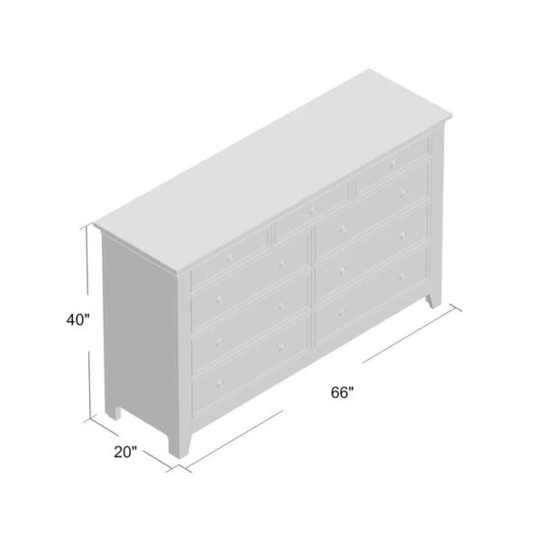 d8a30f2acc174ca4b01e4eb0c2006686 9 Drawer 66” W Dresser