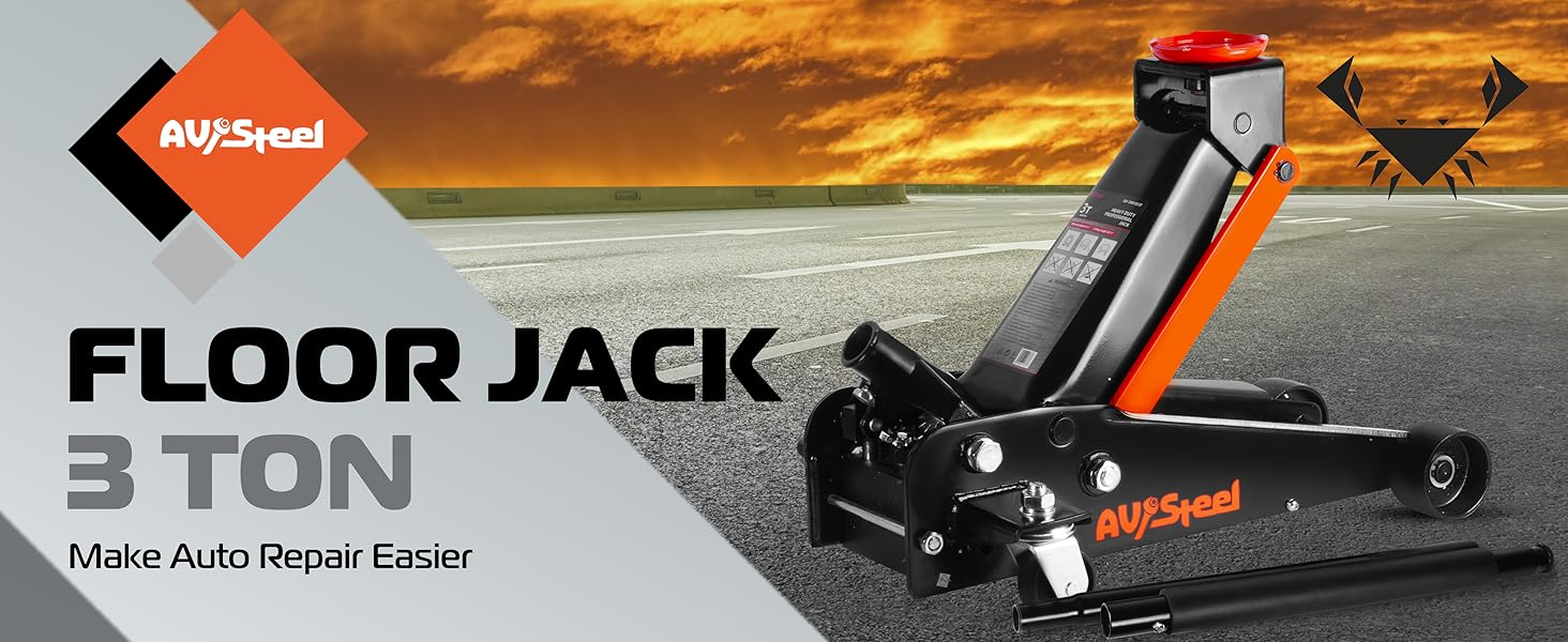 3 ton floor jack
