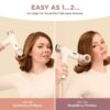 Shark SpeedStyle RapidGloss Finisher and High-Velocity Dryer Silk Straight Wavy