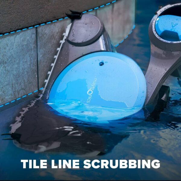Dolphin Premier Robotic Pool Cleaner (2025 Model) with Multimedia, Oversized Leaf Bag, Standard & Ultrafine Filters, Weekly Timer, Waterline Cleaning & More �� for In-ground Swimming Pools up to 50ft