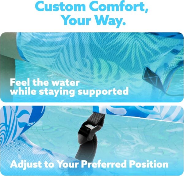 d9437355f11f4308973baaa89655fb0a SLOOSH Inflatable Pool Floats Adult,2 Packs Floating Lounge Chairs,Blow up Pool Noodles for Adult Heavy Duty,Floating Chair for Party Summer Water Beach Lake Fun