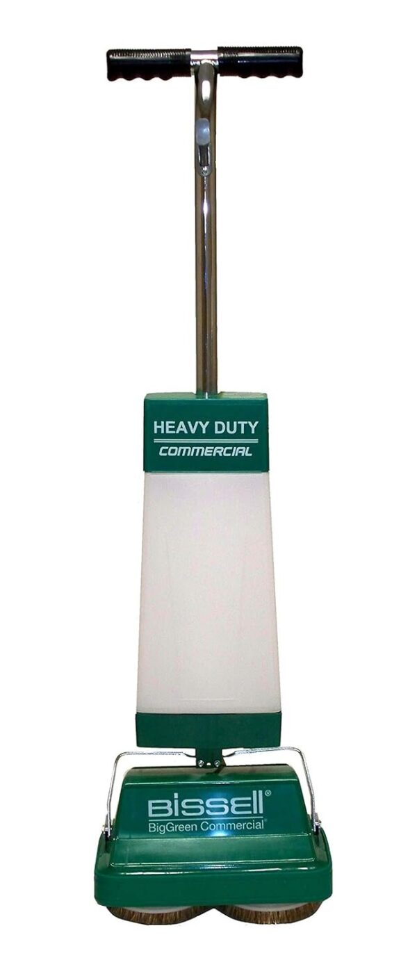 BGFS5000 Portable Floor Scrubber & Polisher, 12′′ Cleaning Path, 4.2 Amp Motor, White/Green