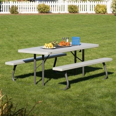 d9a65beb8a344bf8a7316114e525e024 6-Foot Classic Folding Picnic Table 48