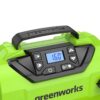 24 Volt Battery Powered 160-PSI Inflator with 2.0 Ah USB-C Battery & Charger – Green