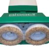 BGFS5000 Portable Floor Scrubber & Polisher, 12′′ Cleaning Path, 4.2 Amp Motor, White/Green
