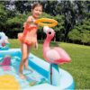 Inflatable Jungle Adventure Play Center – 96′′ x 78′′ x 28′′ – Kiddie Pool for Ages 2 and Up