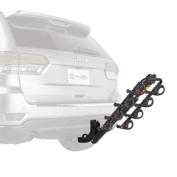 Allen Sports Premier 4-Bicycle Hitch Mounted Bike Rack Carrier, S-545