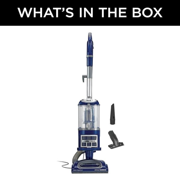 Rotator Pet Pro Lift-Away ADV Upright Vacuum with HEPA Filter, DuoClean PowerFins HairPro and Odor Neutralizer Technology, Pet Hair Pickup, For Carpets & Hardfloors, Dark Grey, LA555
