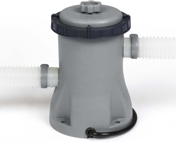 Bestway Oval Above Ground Pool Set (10′ x 6’7′′ x 33′′)| Includes Filter Pump & ChemConnect Dispenser