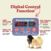 Harris Farms Nurture Right Egg Incubator for Hatching Chicks – Holds 22 Eggs