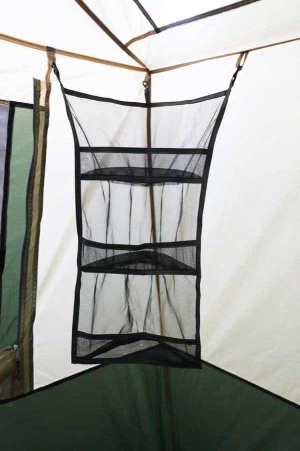 dc7ce467acb74feeafed70bb4ae83a2e Hazel Creek 12 Person Cabin Tent, 3 Rooms, Green