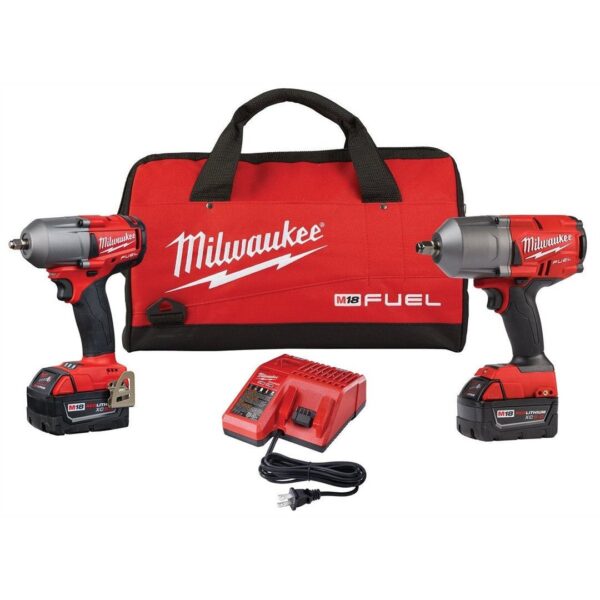 M18 Auto Kit – 1/2′ Impact Wrench and 3/8′ Impact Wrench