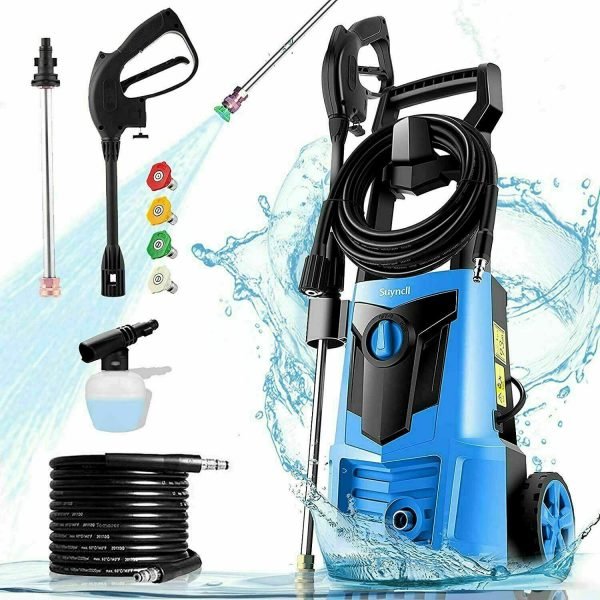 dcbd6855f94e4af1aa318af63eb3fe8d Electric Pressure Washer 3000PSI, 2.4GPM High Power Washer Cleaner NEW