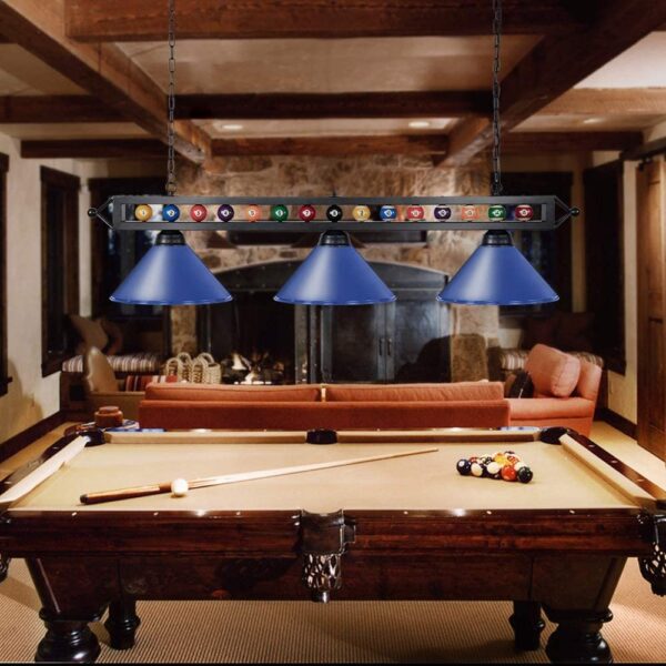 Billiard Light for Pool Table,59” Pool Table Lighting for 7′ 8′ 9′ Table