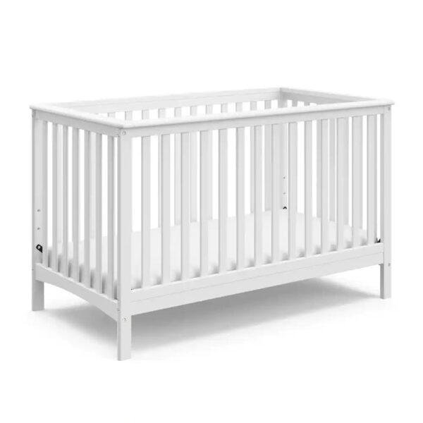 dd80759f79a64f299eccb34d7a785db8 Storkcraft Hillcrest 4-in-1 Convertible Crib-White
