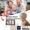 15.6′′ Digital Picture Frame, 64GB 1920 x 1080 IPS Touch Screen Electronic Photo Frame, Pre-Load Photo Gift Mode Without Open Package, Auto-Rotate, Wall/Table Mountable, App Share Photos, Black