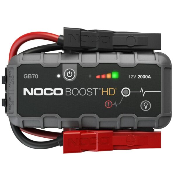 dda8b48dbea7428db4f0f67b25fd2ea1 NOCO Boost HD GB70 2000A 12V UltraSafe Portable Lithium Jump Starter