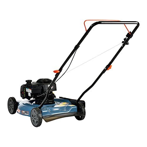 de4f8acd7e334ef5a651aa2276b59a46 SENIX Gas Lawn Mower, 20-Inch, 125 cc 4-Cycle Briggs & Stratton Engine, Push Lawnmower
