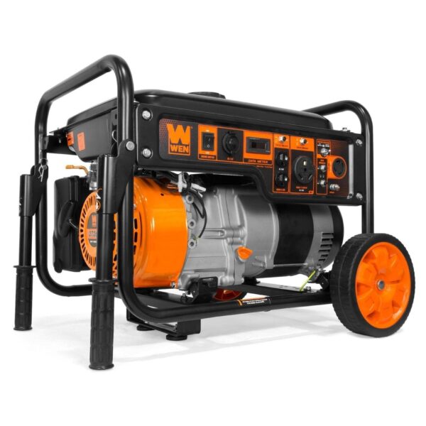 de5031caa022486fb72be84972998568 6000-Watt RV-Ready Portable Generator with Wheel Kit Carb Compliant