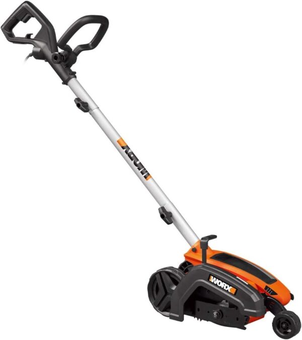 de58d77240ca42dc8a99c91ea56c0f20 WORX WG896 12 Amp 7.5 Inch Electric Lawn Edger & Trencher, Orange and Black