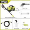 RY141802 1800 PSI 1.2 GPM Cold Water Corded Electric Pressure Washer