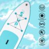 FunWater Inflatable Ultra-Light Stand Up Paddle Board for All Skill Levels with Premium SUP Paddleboard Accessories,Non-Slip Comfort Deck for Youth & Adults