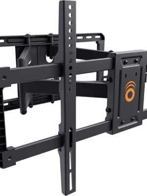 ECHOGEAR MaxMotion TV Wall Mount for Large TVs Up to 90′′ – Full Motion Has Smooth Swivel