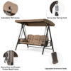 Porch Swing with Canopy