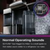 GE Profile Opal 2.0, pellet ice maker with WiFi and smart connectivity, chewable and breakable countertop ice maker, 38 pounds 24 hours