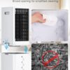 Portable Air Conditioners w/Remote, 4 Modes & 3 Speeds, Waterless Alert System & 2.4-Gal Tank for 20H Cooling, 12H Timer for Auto Off, 3-IN-1 Evaporative Air Cooler for Room Bedroom Home