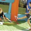 Little Tikes Jump ‘n Slide Inflatable Bouncer Includes Heavy Duty Blower With GFCI, Stakes, Repair Patches, And Storage Bag, for Kids Ages 3-8 Years