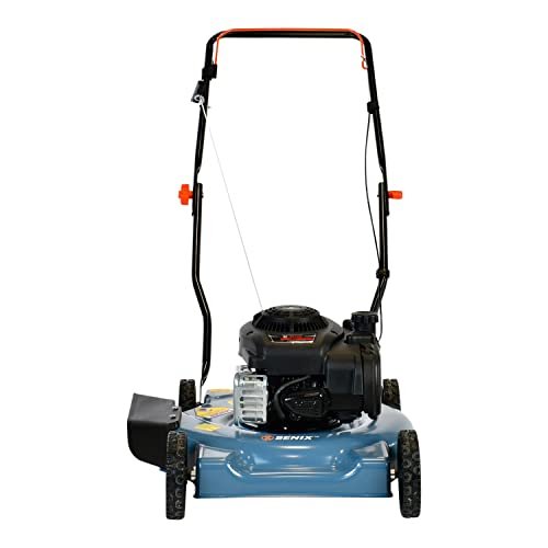 df728e826a3542ea94b18e726349bcfc SENIX Gas Lawn Mower, 20-Inch, 125 cc 4-Cycle Briggs & Stratton Engine, Push Lawnmower