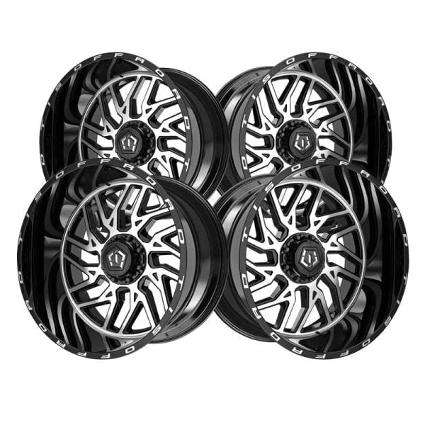 dfd8813a04c2433c9139b0e2a648942e TIS 544MB 20 10 6 135/6 139.7 -25et Machined Gloss Black Wheel
