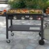 Blue Rhino Razor 4-Burner Liquid Propane Flat Top Grill
