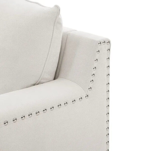 166′′ Wide Microfiber/Microsuede Left Hand Facing Modular Corner Sectional with Ottoman
