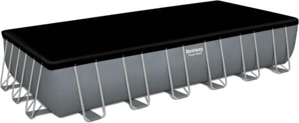 Bestway Oval Above Ground Pool Set (10′ x 6’7′′ x 33′′)| Includes Filter Pump & ChemConnect Dispenser