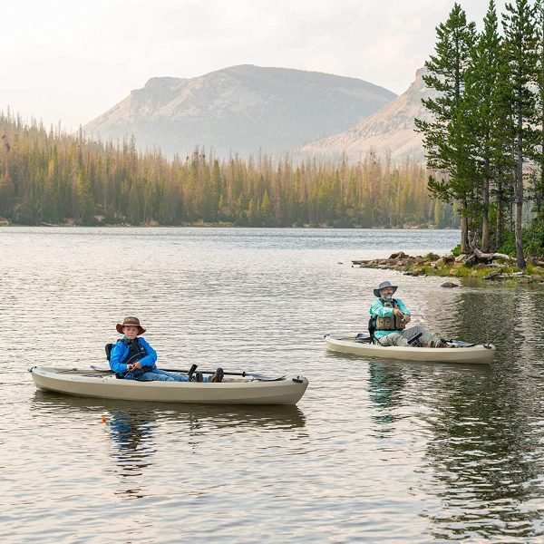 e1e25164d22340359900e1f015d04864 Lifetime 90806 Tamarack Angler 100 Fishing Kayak C 2 Pack (Paddles Included)