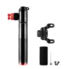 Mini Bike Pump with CO2 Valve Fits Presta Schrader