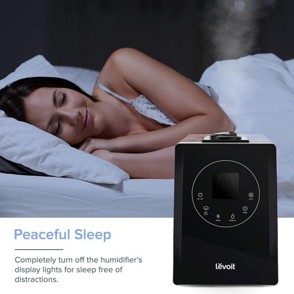 e232587470ba432da5b45957325576f0 Humidifiers for Bedroom Large Room 6L Warm and Cool Mist for Families Plants with Built-in Humidity Sensor