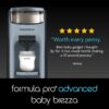 New and Improved Formula Pro Advanced Formula Dispenser Machine – Automatically Mix a Warm Formula Bottle Instantly – Easily Make Bottle with Automatic Powder Blending, Slate