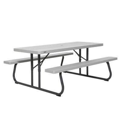 e262fe32f88845148f90ebec51277ef4 6-Foot Classic Folding Picnic Table 48